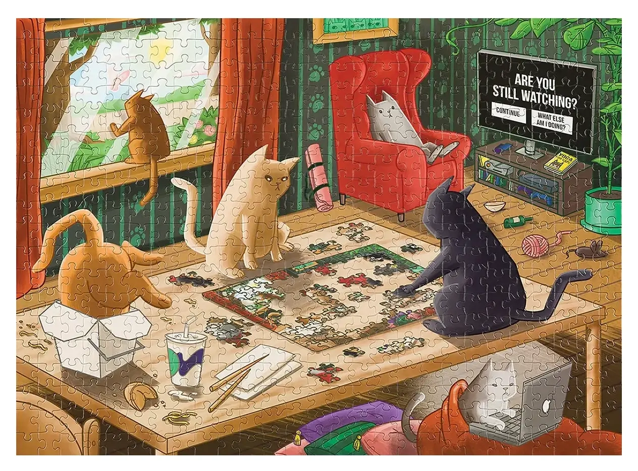 Exploding Kittens Cats in Quarantine Puzzle