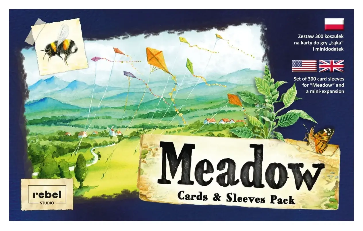 Meadow - Cards and Sleeves Pack - EN/PL