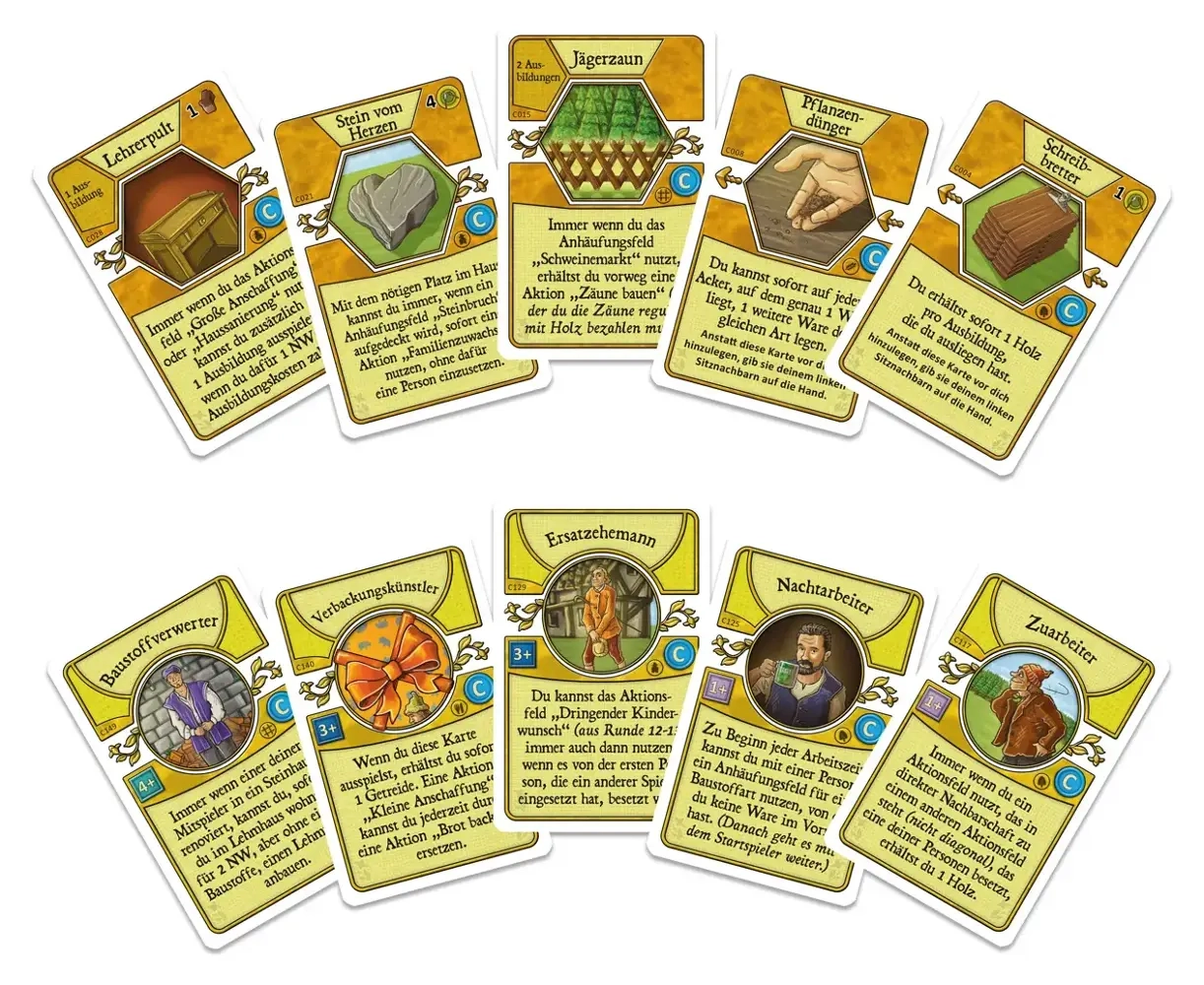 Agricola Erweiterung - Corbarius Deck