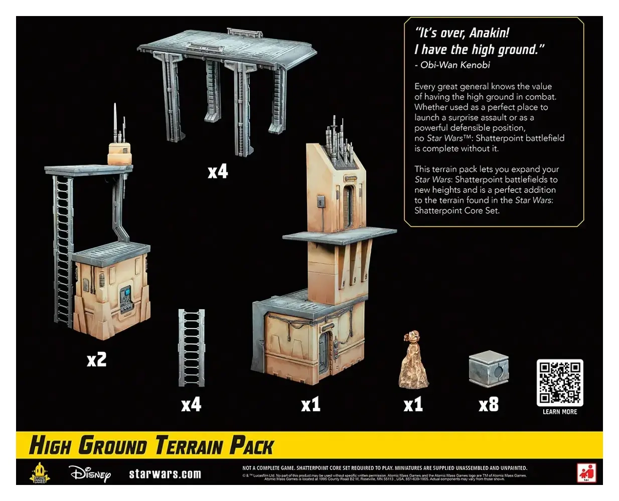 Star Wars: Shatterpoint - High Ground Terrain Pack 