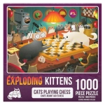 Exploding Kittens Cats - Playing Chess - Puzzle