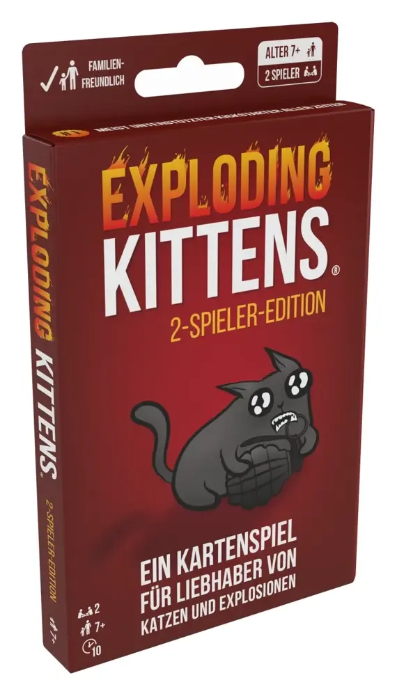 Exploding Kittens: 2 Spieler Edition