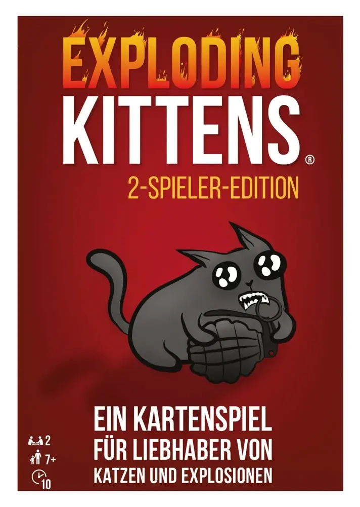 Exploding Kittens: 2 Spieler Edition