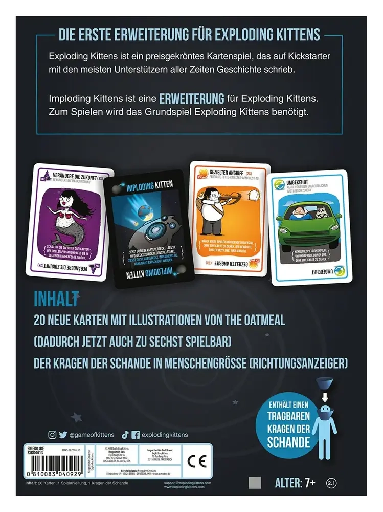 Exploding Kittens - Imploding Kittens - Erweiterung