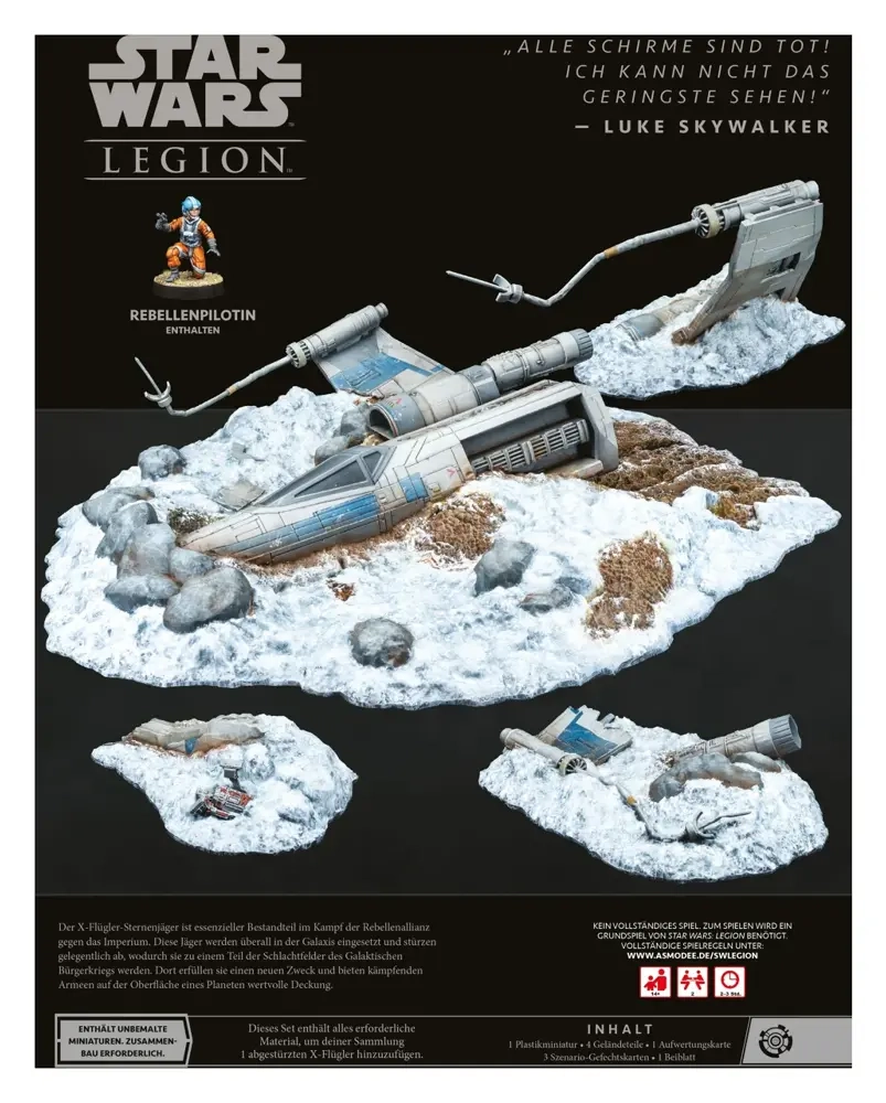 Star Wars: Legion Abgestürzter X-Flügler