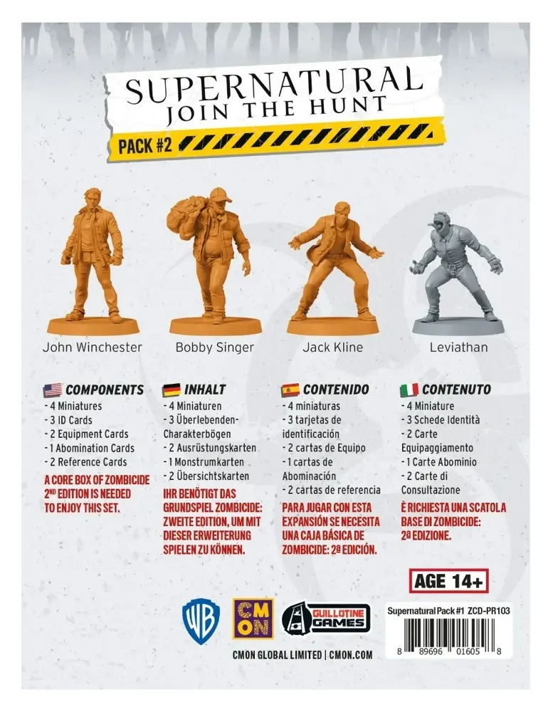 Zombicide 2. Edition – Supernatural: Join the Hunt Pack 2