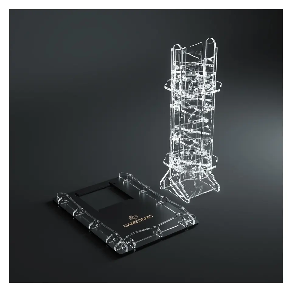 Gamegenic - Crystal Twister Premium Dice Tower