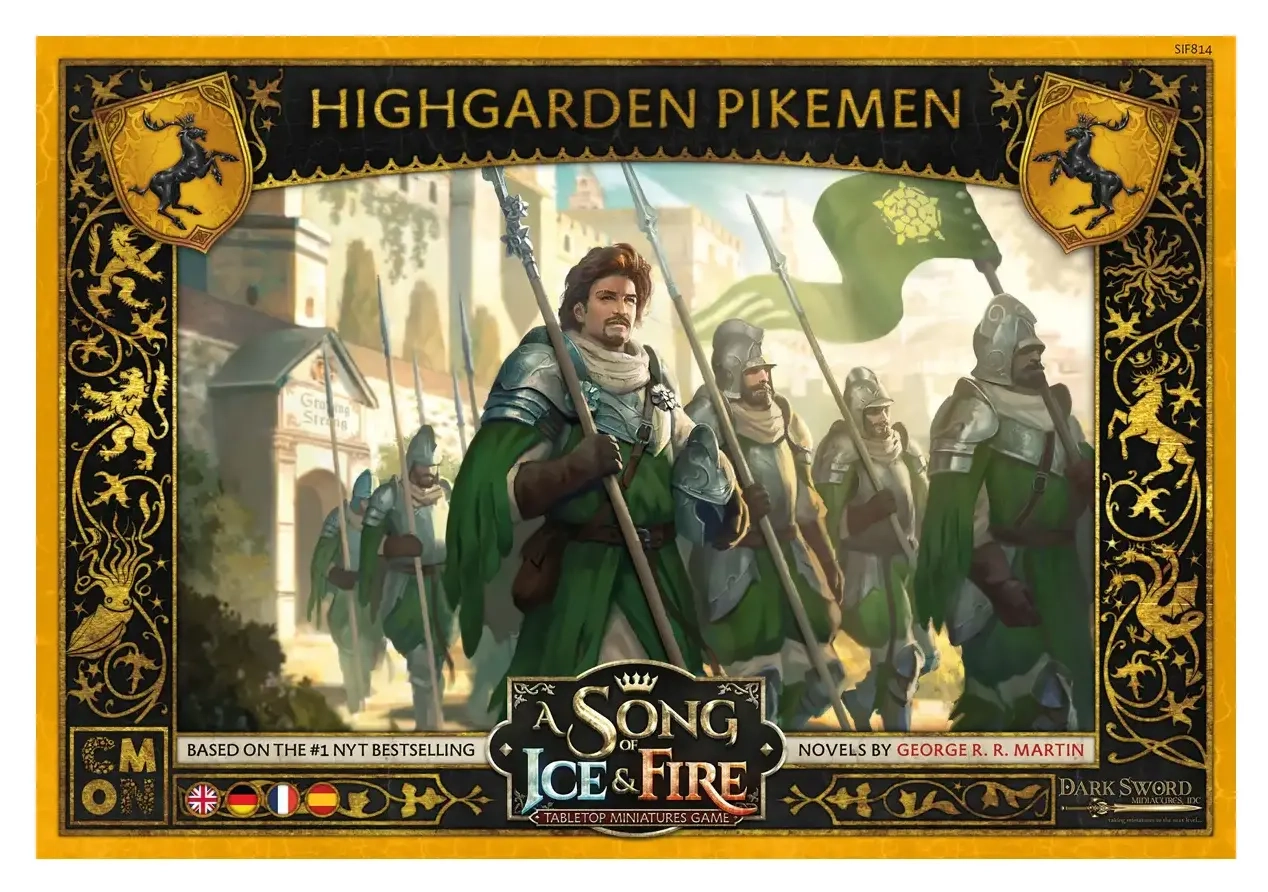 A Song Of Ice And Fire - Highgarden Pikemen (Pikeniere von Rosengarten)