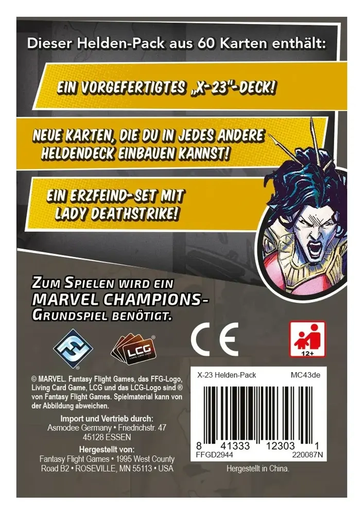 Marvel Champions - Das Kartenspiel – X-23 - Erweiterung