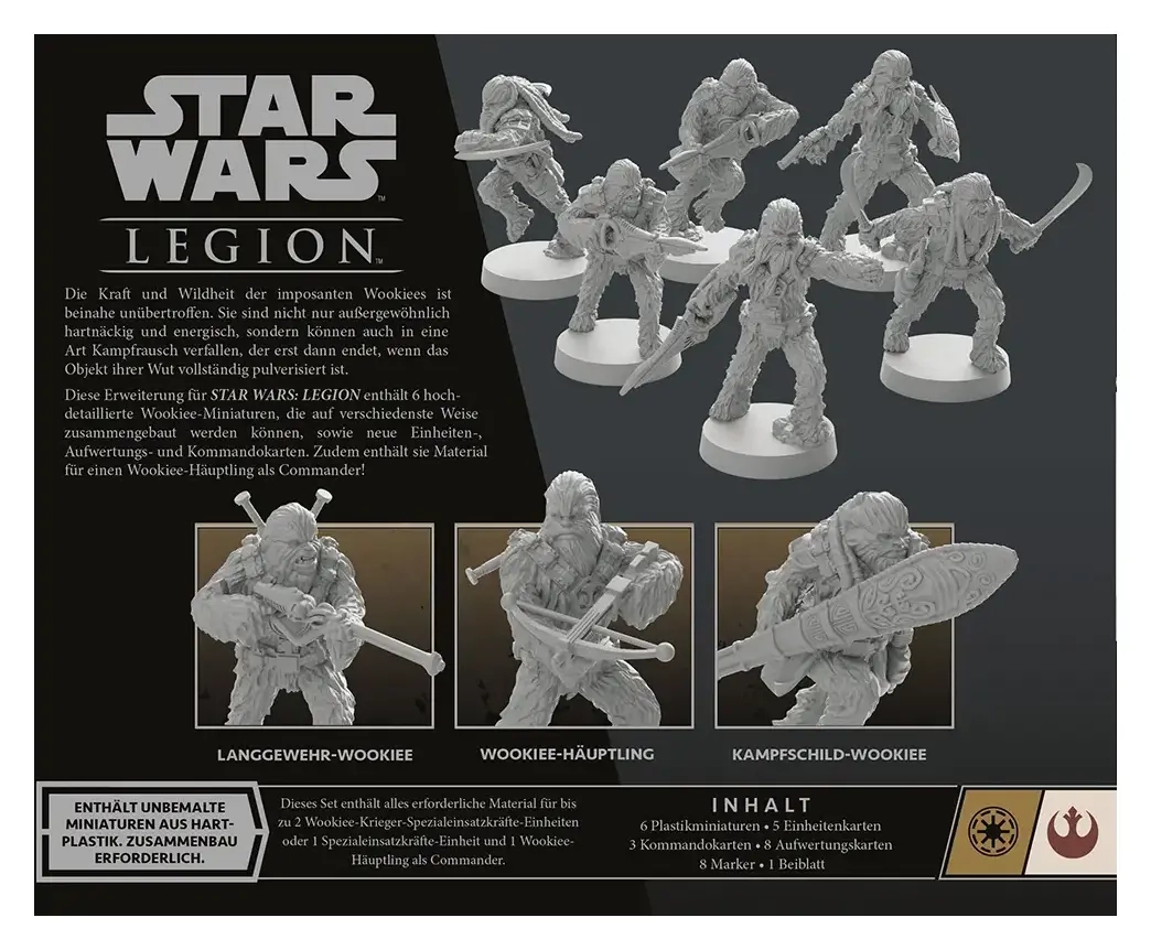 Star Wars: Legion - Wookiee-Krieger Erweiterung