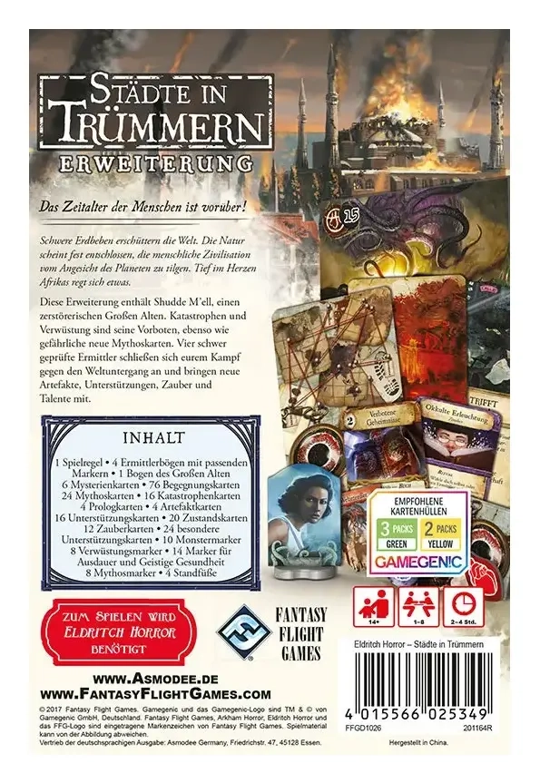 Eldritch Horror - Städte in Trümmern - Erweiterung