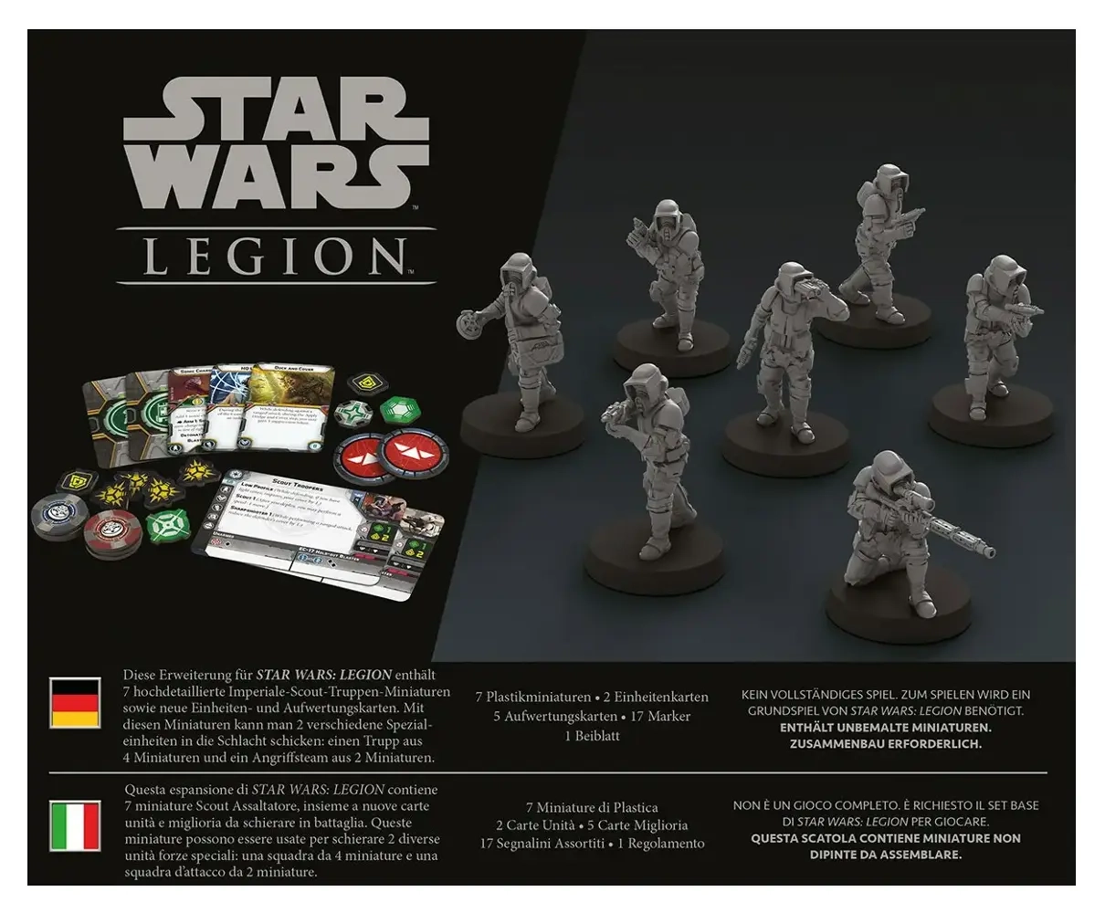 Star Wars: Legion - Imperiale Scout-Truppen