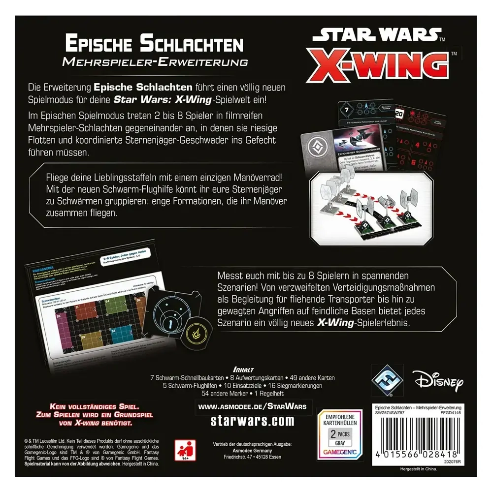 Star Wars: X-Wing 2.Edition - Epische Schlachten Konvertierungsset