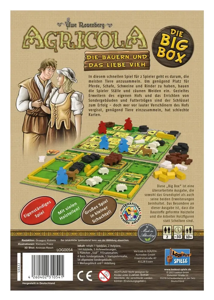 Agricola - Die Bauern und das Liebe Vieh Bigbox 