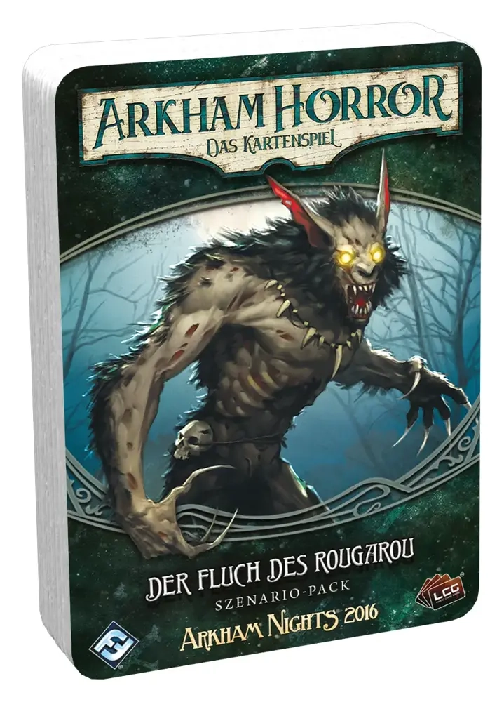 Arkham Horror - Das Kartenspiel Erweiterung - Der Fluch des Rougarou