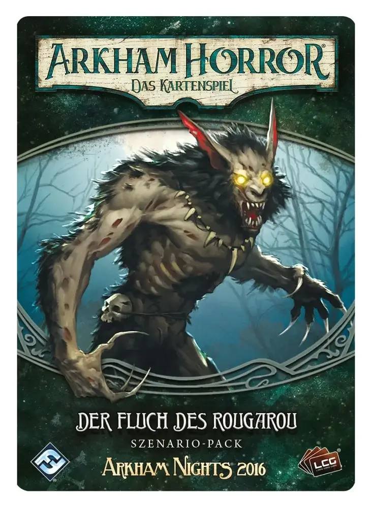 Arkham Horror - Das Kartenspiel Erweiterung - Der Fluch des Rougarou