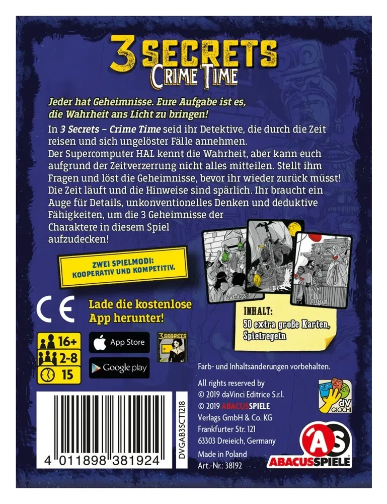 3 Secrets – Crime Time