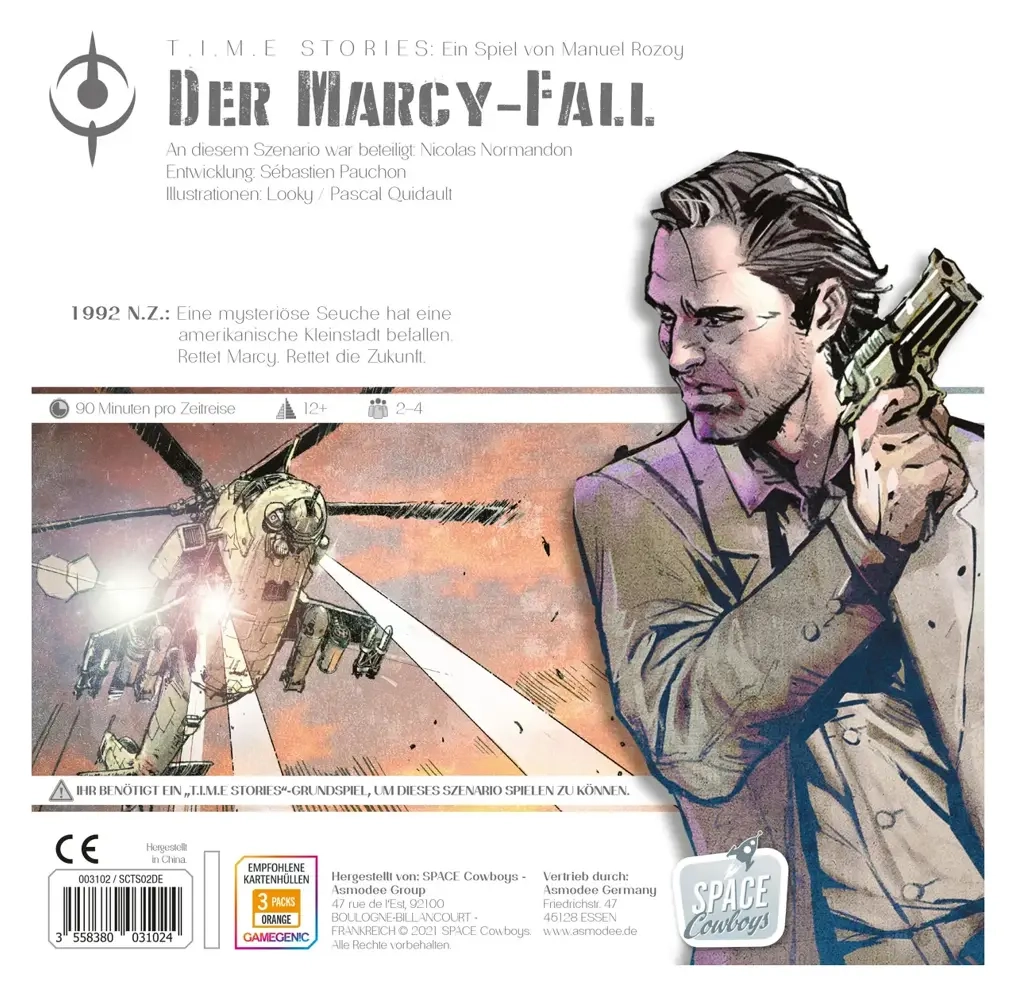 T.I.M.E Stories - Der Marcy-Fall Erweiterungsszenario