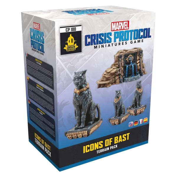 Marvel Crisis Protocol: Icons of Bast Terrain Pack (Geländeset Ikonen von Bast)