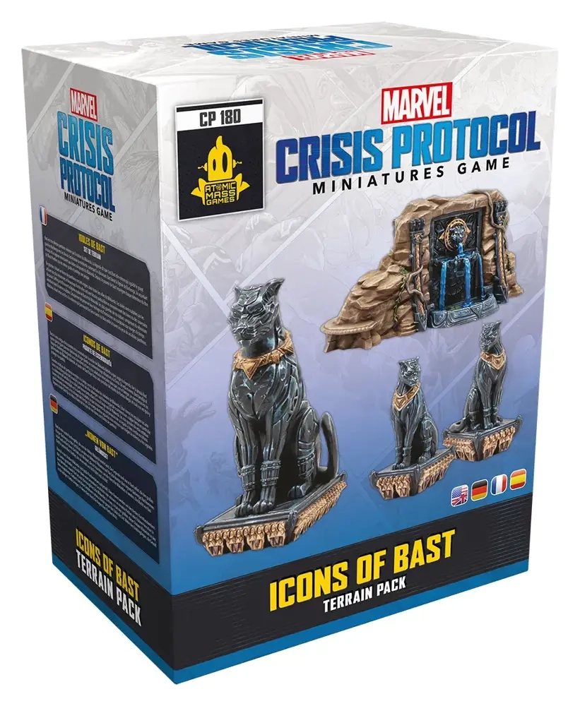 Marvel Crisis Protocol: Icons of Bast Terrain Pack (Geländeset Ikonen von Bast)