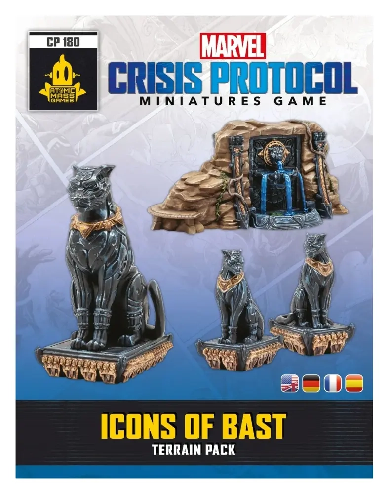 Marvel Crisis Protocol: Icons of Bast Terrain Pack (Geländeset Ikonen von Bast)