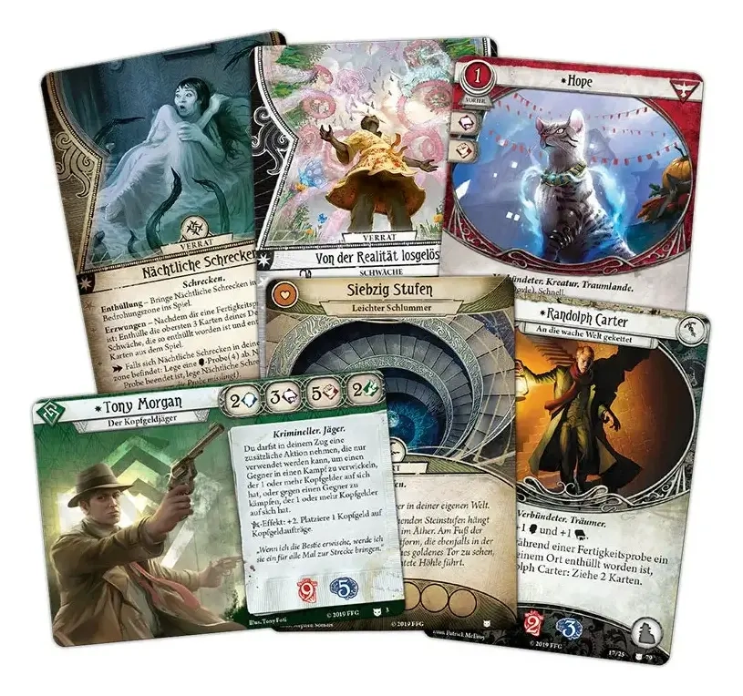 Arkham Horror - Das Kartenspiel - Die Traumfresser - Erweiterung