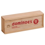 Domino in Holzkassette (28 Steine)