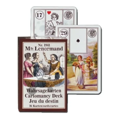 Mlle Lenormand Wahrsagekarten