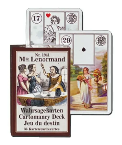 Mlle Lenormand Wahrsagekarten