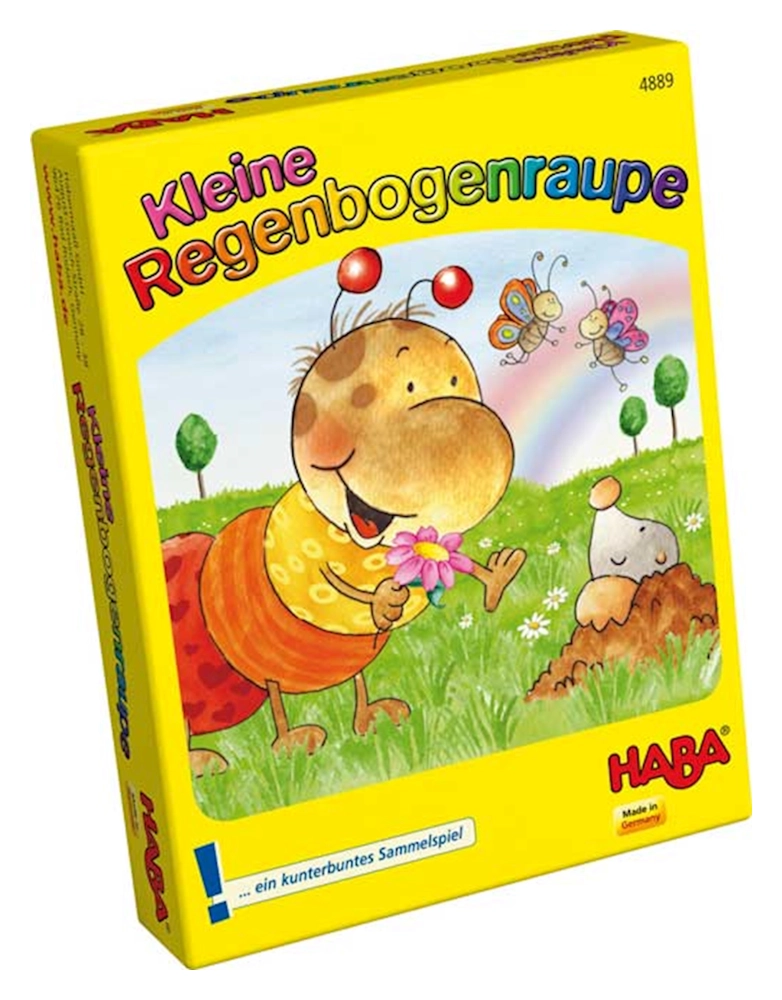 Kleine Regenbogenraupe – das Kartenspiel