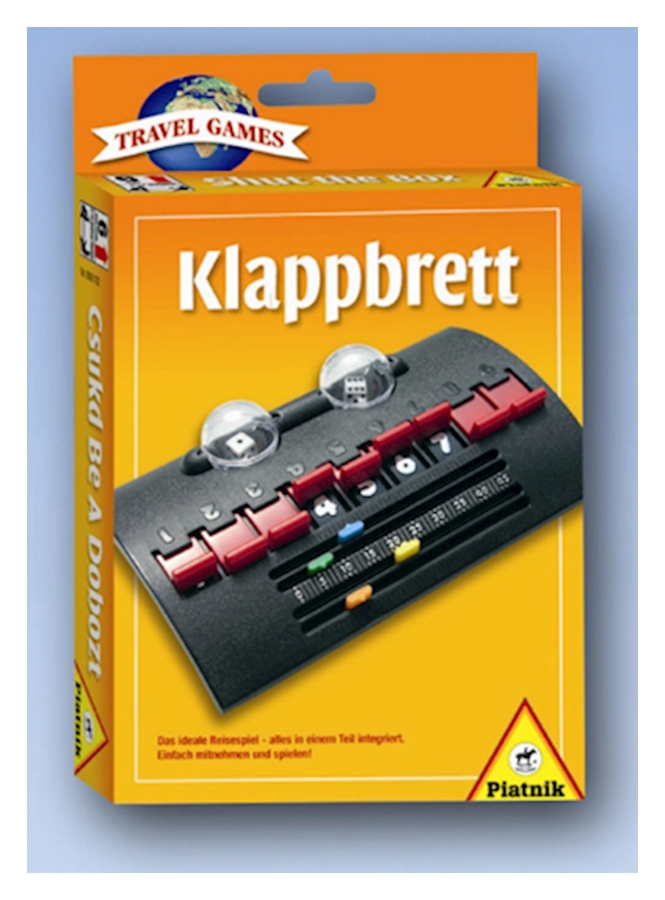 Klappbrett - Reisespiel