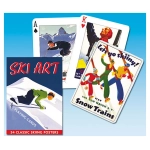 Ski Art (Skiing Posters), Poker