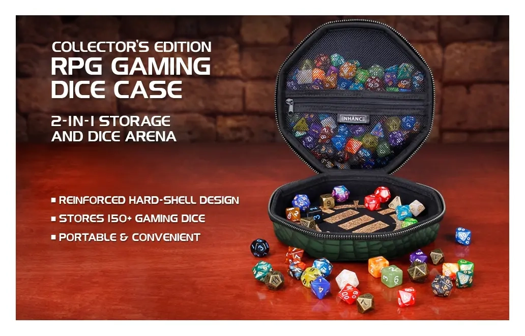 Tabletop Collectors Edition Dice Case Green