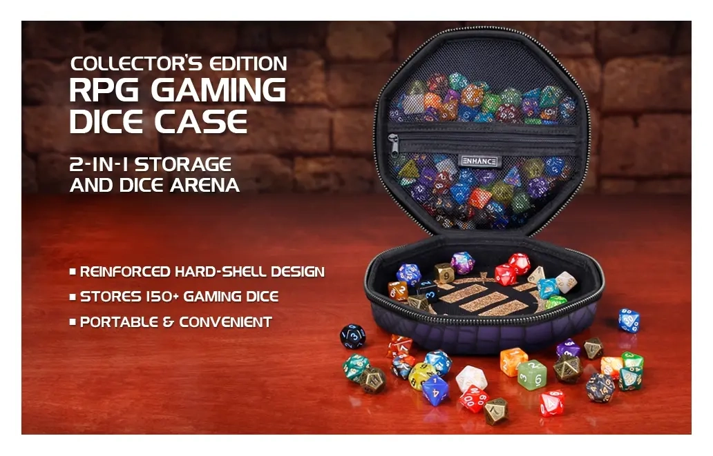 Tabletop Collectors Edition Dice Case Purple