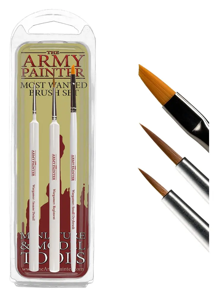 The Army Painter - Most Wanted Brush Set