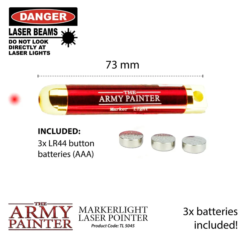 Wargaming Accessories Laser Pointer Dot Markerlight - TL5045