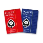 Playing Cards: 100% Plastic Poker Texas Hold´em - Corner Index