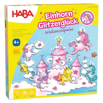 Einhorn Glitzerglück – Wolkenstapelei