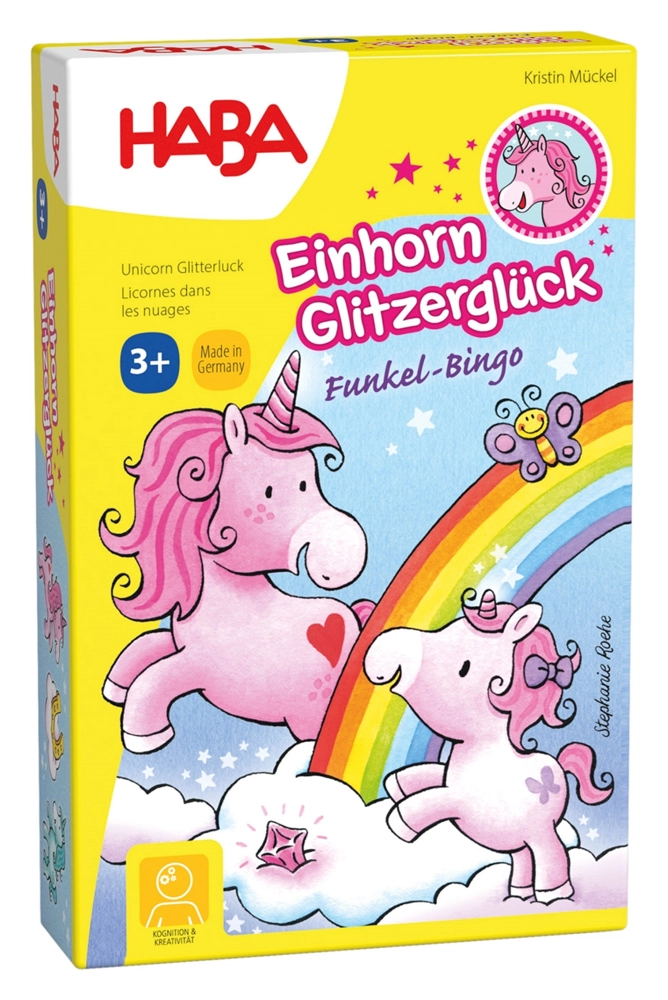 Einhorn Glitzerglück – Funkel-Bingo