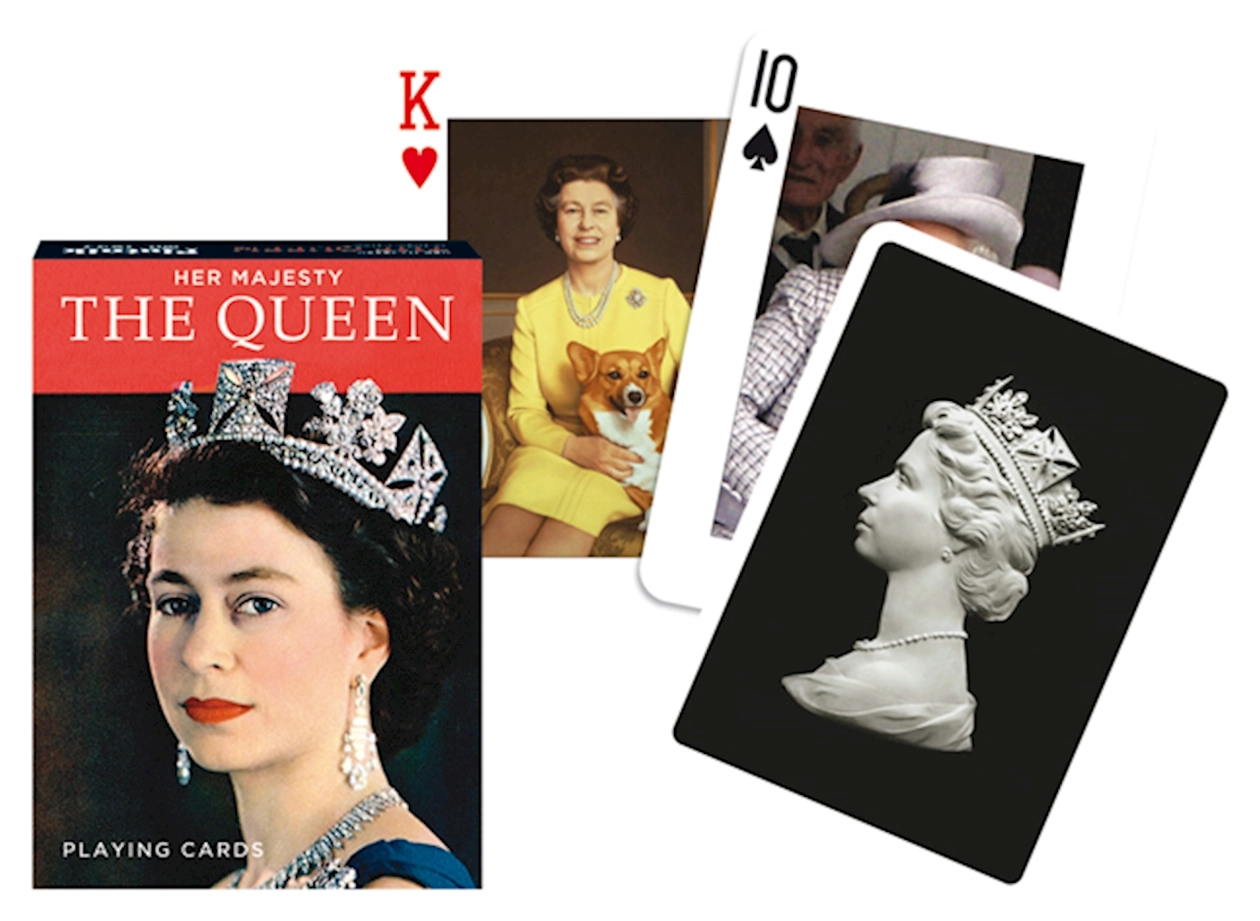 Gedenk-Kartenspiel - Queen Elizabeth II (Collectors Cards)