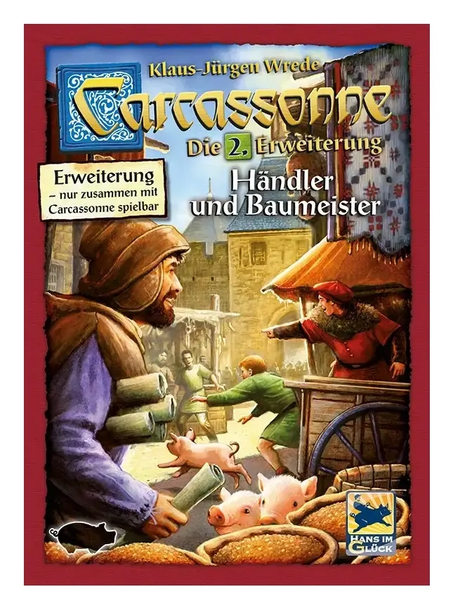 Carcassonne - Händler & Baumeister (2.Erweiterung)