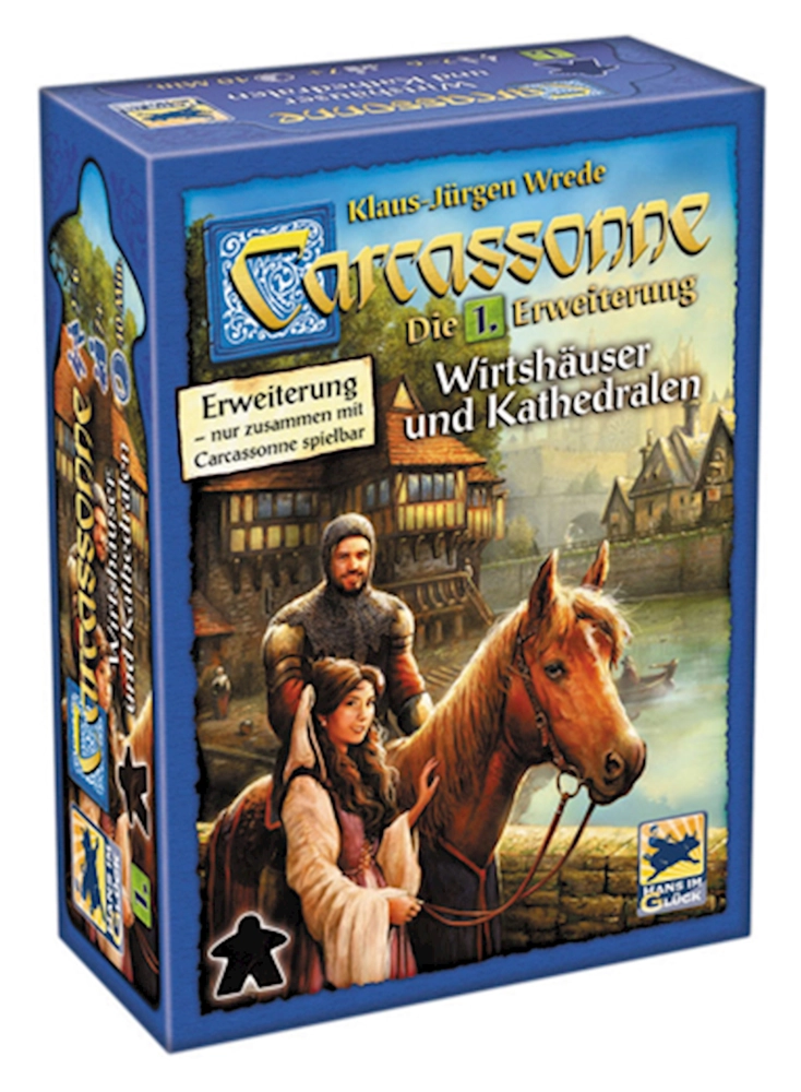 Carcassonne - Wirtshäuser und Kathedralen (1.Erweiterung)