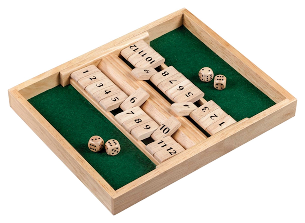 Shut the Box - 12er für 1-2 Personen