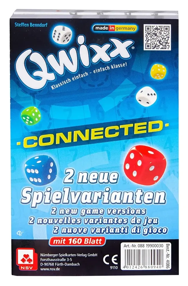 Qwixx – Connected Zusatzblöcke (2 Stück)