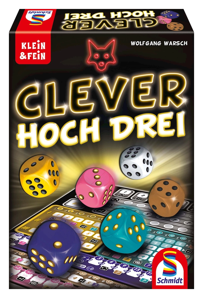 Clever hoch Drei