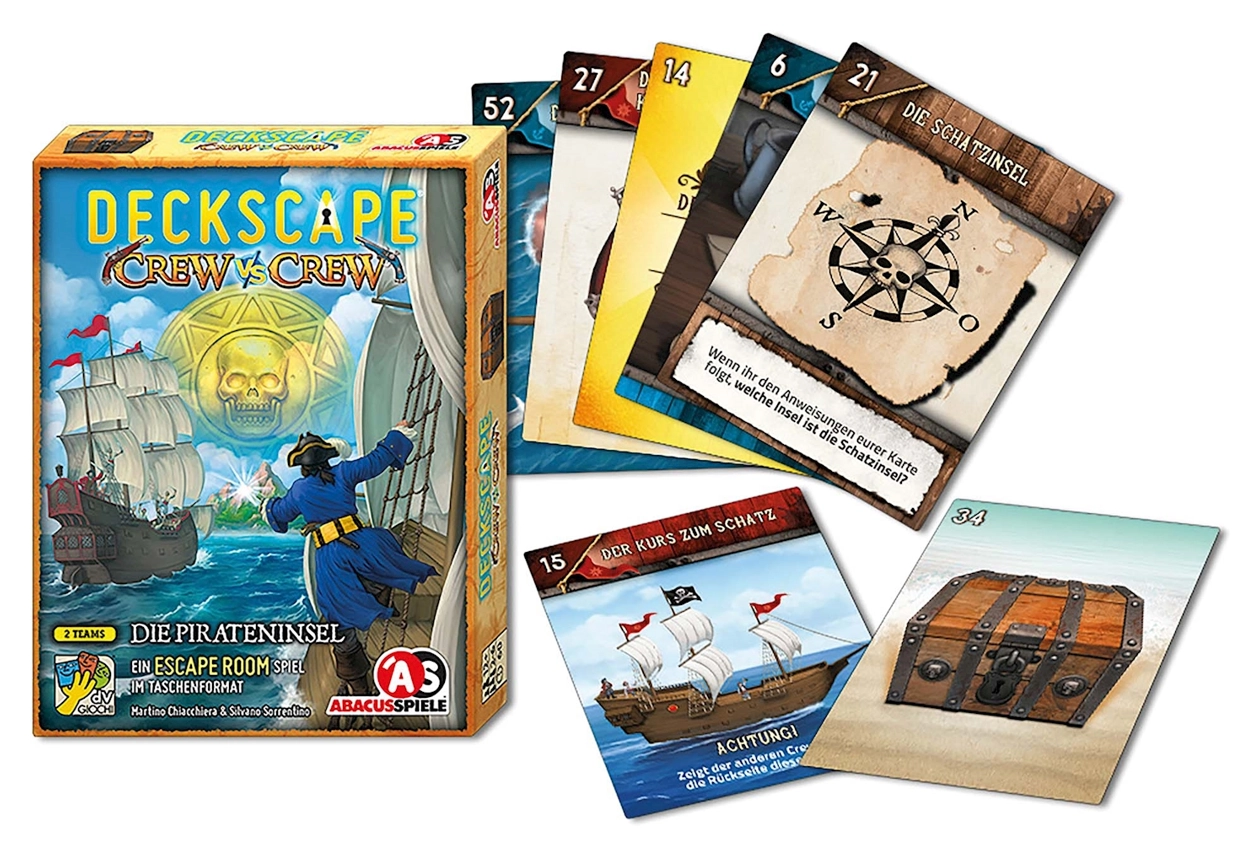 Deckscape – Crew vs Crew – Die Pirateninsel