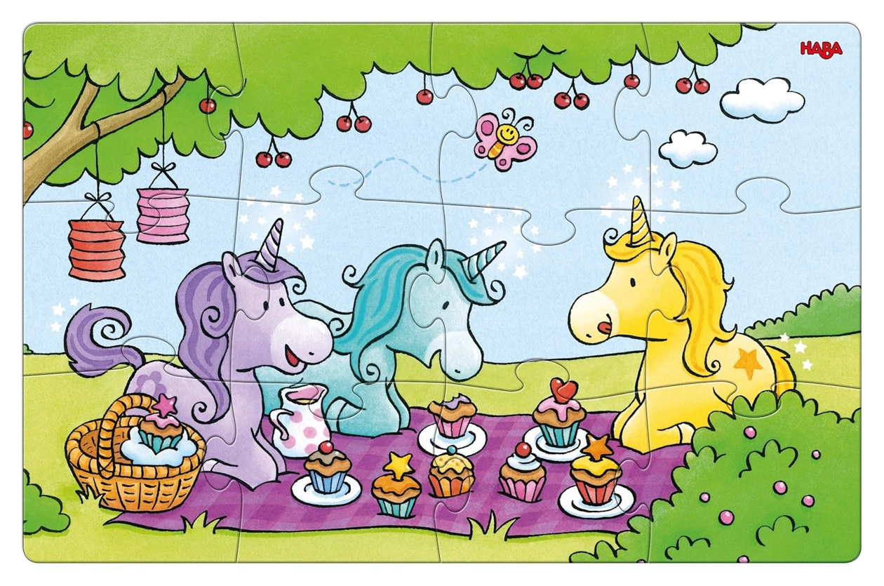 Puzzles Einhorn Glitzerglück – Rosalie & Friends