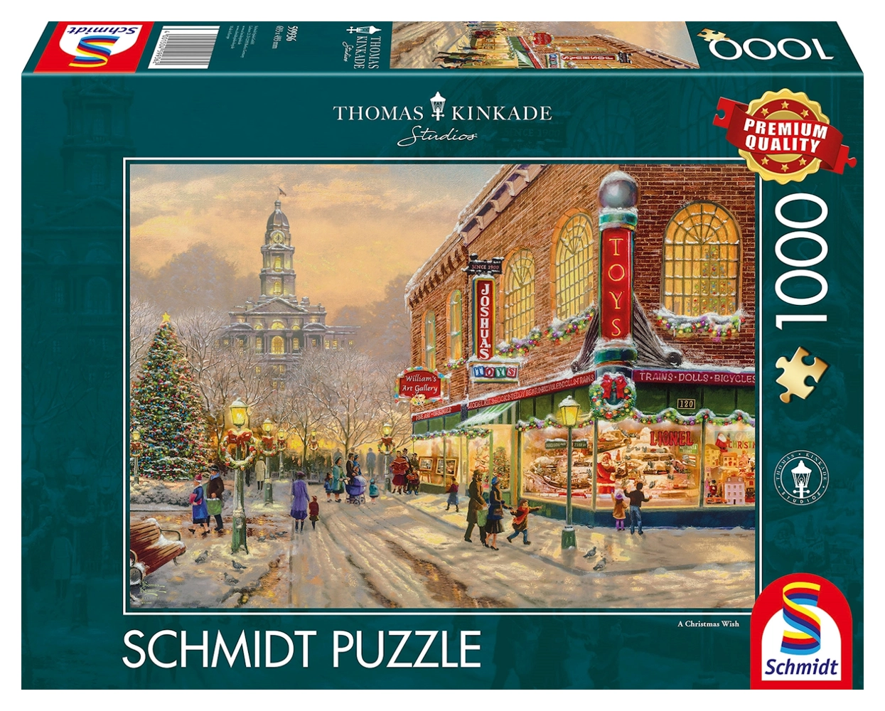 Ein Weihnachtswunsch - Thomas Kinkade