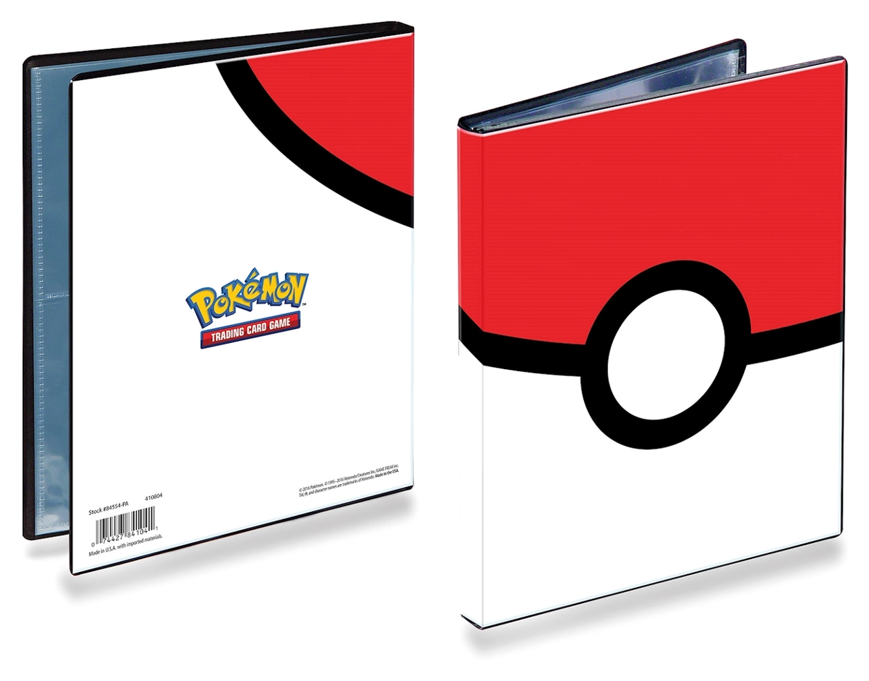 4-Pocket Portfolio - Pokemon - Pokeball