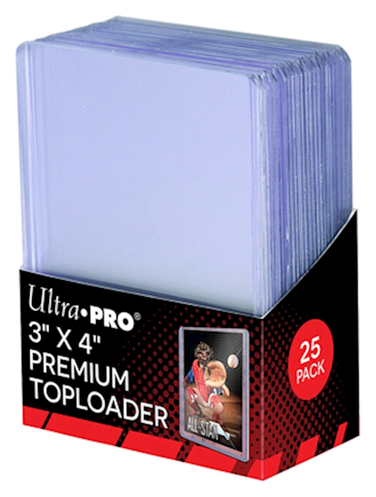 UP - Toploader - 3" x 4" Premium Super Clear  (25 Stk)